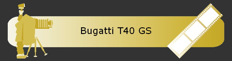 Bugatti T40 GS