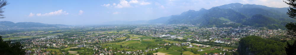 Rheintal bei Götzis, Vorarlberg